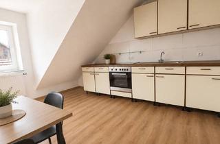 Wohnung mieten in Andreastor, 36205 Sontra, 4-Zimmer-DG Wohnung mit Küche in zentraler Lage in Sontra