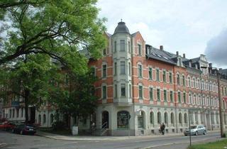 Wohnung mieten in Nürnberger Straße, 09130 Chemnitz, 2-Zimmer-DG-Wohnung mit großem, hellem Wohnzimmer mit Erker