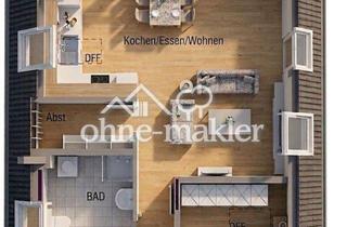Wohnung mieten in Schöplergasse 24, 84036 Landshut, Klimatisierte 2 Zimmer Wohnung mit Weitblick 1362€ warm inkl. Carport, Küche, Klima, ..