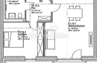 Wohnung mieten in Alter Mühlenweg 1C, 29549 Bad Bevensen, Erstbezug: Moderne Obergeschosswohnung mit Balkon sowie energieeffizientem Wohnkomfort