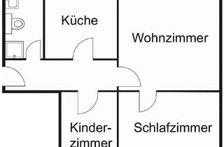 Wohnung mieten in 97072 Sanderau, Helle 3-Zimmer-Wohnung mit Balkon in Würzburg/Sanderau mit Blick auf Käppele