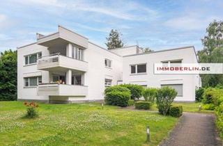 Wohnung kaufen in 14193 Berlin, IMMOBERLIN.DE - Am Hubertussee! Frisch renovierte 3-Zimmer-Wohnung mit Sonnenterrasse in Grunewald