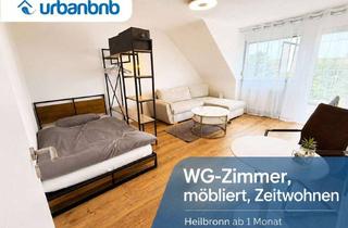 WG-Zimmer mieten in Mönchseestr., 74072 Heilbronn, Zimmer frei für Zeitwohnen ab 1 Monat in Heilbronn