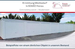 Garagen mieten in Grimmelshausenstr. / Akademiestr. 999, 63450 Hanau, Garagen in Hanau am Standort Grimmelshausenstr. / Akademiestr. zu vermieten!