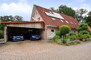 Doppelhaushälfte kaufen in 30900 Wedemark, Traumhafte Doppelhaushälfte mit hochwertiger Fachwerk-Doppelgarage in Brelingen-Wedemark!