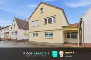 Haus kaufen in 76770 Hatzenbühl, Großzügiges Zwei- bis Dreifamilienhaus mit Garagen & Scheune in Hatzenbühl
