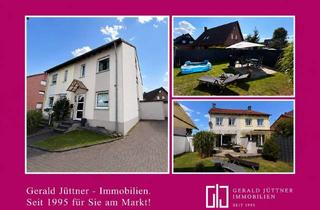 Doppelhaushälfte kaufen in 59174 Kamen, Sehr gepflegte Doppelhaushälfte mit Garage und ausgebautem Spitzboden in Kamen-Kaiserau
