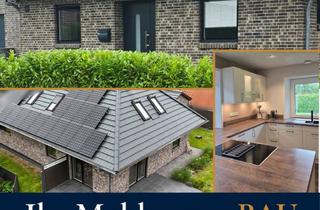Einfamilienhaus kaufen in 25821 Bredstedt, Haus in Bredstedt, Nordfriesland - KfW 40, Photovoltaik, Wärmepumpe, Garten, Nordsee 8 km