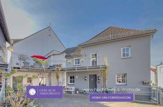Haus kaufen in 61267 Neu-Anspach, Wohnen und Arbeiten unter einem Dach – Hofreite mit Scheune und separater Wohnung im Ortskern