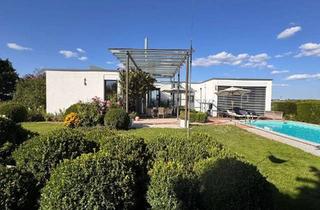 Haus kaufen in 93161 Sinzing, Einmaliges Architektenhaus mit Pool und Aussicht für höchste Ansprüche in Sinzing bei Regensburg