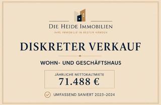 Anlageobjekt in 29633 Munster, Wohn- und Geschäftshaus mit 8 vermieteten Einheiten in zentraler Lage