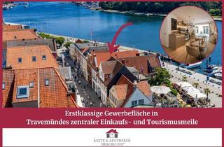 Gewerbeimmobilie kaufen in 23570 Travemünde, Erstklassige Gewerbefläche in Travemündes zentraler Einkaufs- und Tourismusmeile