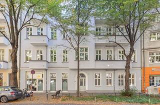 Wohnung kaufen in 10247 Friedrichshain, Kernsanierter Altbau mit 25 m² Terrasse im begehrten Samariterkiez