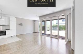Wohnung kaufen in 65239 Hochheim, Moderne Erdgeschosswohnung | Terrasse & Garten | Fußbodenheizung | TG-Stellplatz