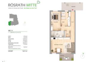 Wohnung kaufen in Hauptstr. 11-13, 51503 Rösrath, Neubau Eigentumswohnungen im KfW-40-Standard-hochwertige Ausstattung in zentraler Lage von Rösrath