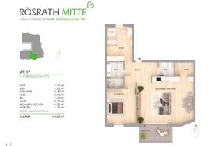 Wohnung kaufen in Hauptstr. 11-13, 51503 Rösrath, Neubau-Eigentumswohnungen im KfW-40-Standard – hochwertige Ausstattung in zentraler Lage von Rösrath