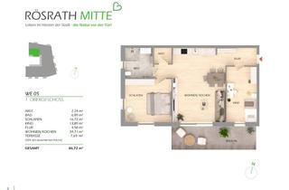 Wohnung kaufen in Hauptstr. 11-13, 51503 Rösrath, Neubau-Eigentumswohnungen im KfW-40-Standard – hochwertige Ausstattung in zentraler Lage von Rösrath