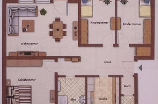Wohnung mieten in Prinz, Eugen Straße, 76661 Philippsburg, 4-Zimmer-Wohnung in Philippsburg