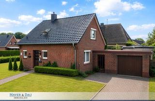 Einfamilienhaus kaufen in 26935 Stadland, Freistehendes Einfamilienhaus mit Wintergarten, Garage und großem Gestaltungspotenzial, Obj. 9850
