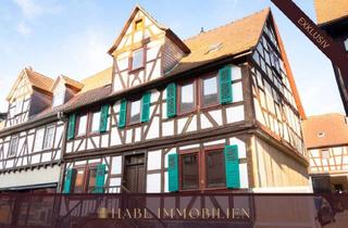 Haus kaufen in 63654 Büdingen, Habl Immobilien - Fachwerkhaus in historischer Altstadtlage von Büdingen