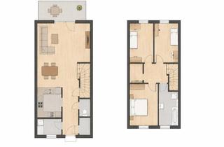 Haus mieten in Dorfstraße xx, 04463 Großpösna, Wohnen am See - Doppelhaushälfte in Störmthal