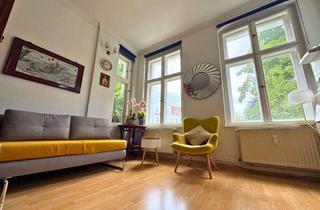 Immobilie mieten in Friedrichsteiner Straße, 10318 Karlshorst, Helle, voll möblierte 2-Zimmer-Wohnung in Altbau in Berlin-Karlshorst – zur Miete für 8 -10 Monate