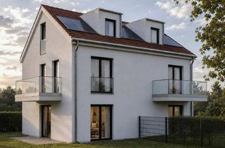 Doppelhaushälfte kaufen in 71229 Leonberg, Willkommen zuhause: Dank Erstbezug tadellose Doppelhaushälfte samt Garten in Leonberg