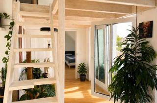 Loft kaufen in 85604 Zorneding, Modernes Wohnen über den Dächern von Zorneding - Exklusive Galerie-Dachgeschosswohnung mit Loggia