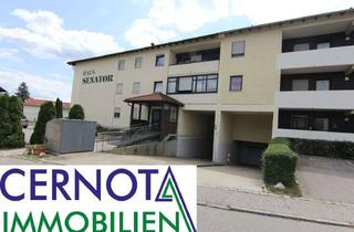 Wohnung kaufen in Bad Füssinger Straße 24, 94148 Kirchham, Voll möblierte 1-Zimmer-Wohnung mit Westbalkon – vielseitig nutzbar im Haus Senator in Kirchham