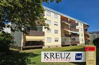 Wohnung kaufen in 64569 Nauheim, Gepflegte 3 Zimmerwohnung mit Südbalkon und Garage