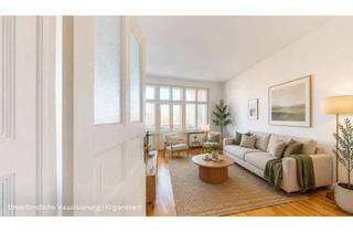 Wohnung kaufen in Buddestraße, 13507 Tegel, Wohnen im Stuckaltbau: Bezugsfreie Eigentumswohnung mit Balkon