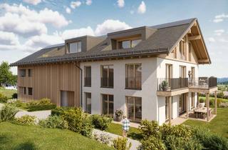 Wohnung kaufen in 88167 Maierhöfen, Neubau in Maierhöfen im Allgäu - Exklusive 3,5 Zimmer Wohnung mit 2 Terrassen