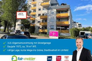 Wohnung kaufen in 70771 Leinfelden-Echterdingen, FAIR-MAKLER: Ihr Start ins Immobilienglück -- praktische Stadtwohnung am Stadtrand