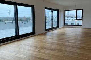 Penthouse kaufen in In Der Au 25, 60489 Rödelheim, Flagship-Loft-Penthouse · 270 m² · 140 m² Dachterrasse · Skyline-Blick Frankfurt