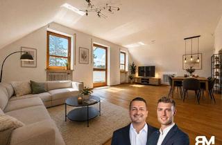 Wohnung kaufen in 86424 Dinkelscherben, Mit Blick in die Natur!3-Zimmer-Dachgeschosswohnung mit Balkon, Spitzboden & Tiefgaragenstellplatz