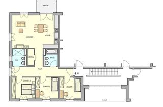 Wohnung mieten in Blumenstraße 33, 01689 Weinböhla, hochwertige Neubau-4-Raum-DG-WE in Weinböhla