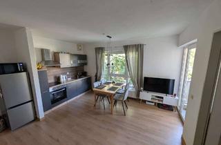 Wohnung mieten in Dünsbergstraße 25, 35398 Gießen, Lichtdurchflutete, voll möblierte 2-Zimmer-Wohnung mit Balkon und Tiefgaragenstellplatz