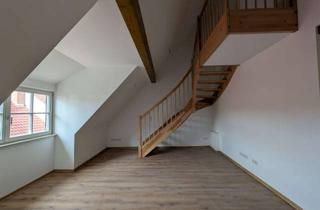 Wohnung mieten in 07768 Kahla, Erstbezug nach Sanierung: geräumige 3-Raum-Maisonette im Stadtzentrum (WE07)