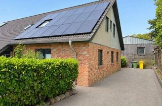 Doppelhaushälfte kaufen in 25873 Rantrum, Gepflegte Doppelhaushälfte aus 2012 mit PV-Anlage in Rantrum