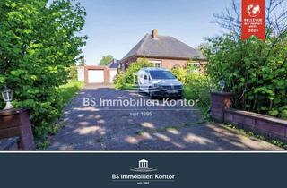Haus kaufen in 26759 Hinte, Groß Midlum! Gepflegter, renovierter Bungalow mit Terrasse, Garage und großer Gartenanlage!