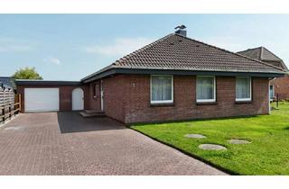Haus kaufen in 25761 Oesterdeichstrich, Idyllische Feldrandlage! Bungalow mit zwei Terrassen und Garage