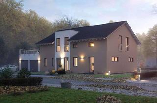 Einfamilienhaus kaufen in 79331 Teningen, Teningen: Neubau-Zweifamilienhaus mit 196 m² Wohnfläche und eigenem Grundstück