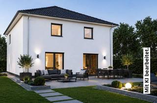 Villa kaufen in 34379 Calden, Stadtvilla massiv, mit Grundstück, Neubauvorhaben, ideal für Familien, FBH, A+, PV