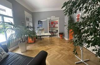 Büro zu mieten in 97688 Bad Kissingen, Chickes Büro in Zentrumslage von Bad Kissingen, mit und ohne Möbel, 180 qm, Lift, Parkett uvm.