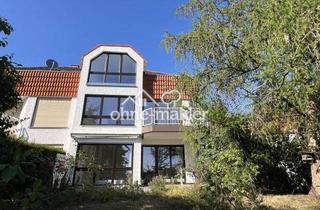 Doppelhaushälfte kaufen in 65388 Schlangenbad, Große Doppelhaushälfte im Split-Level-Stil mit Panorama-Fernsicht, Studio-Atelier und schönem Garten