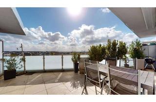Wohnung kaufen in Skylineblick, 60438 Frankfurt, Skylineblick inklusive: Hochwertige Maisonette mit sonniger Dachterrasse