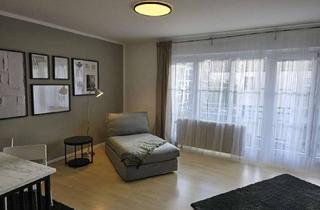 Wohnung mieten in Simonstr., 90763 Südstadt, Voll möbliertes 1-Zimmer-Design-Apartment mit Balkon in Fürth