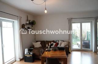 Tauschwohnungen in 82131 Gauting, Tauschwohnung: 1-Zimmer-Wohnung in Gauting mit Terrasse direkt an der Würm