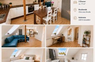 Wohnung mieten in Cheruskerstraße 41, 33647 Brackwede, Dachgeschosswohnung mit Loggia in Bielefeld-Brackwede