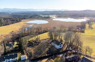 Grundstück zu kaufen in 82402 Seeshaupt, Rarität: Traumgrundstück am Naturschutzgebiet mit unverbautem Blick auf die Osterseen